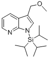1H-Pyrrolo[2,3-b]pyridine, 3-(methoxymethyl)-1-[tris(1-methylethyl)silyl]- CAS#: 858117-06-3