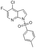 1H-Pyrrolo[2,3-b]pyridine, 4-chloro-5-fluoro-1-[(4-methylphenyl)sulfonyl]- CAS#: 882033-67-2