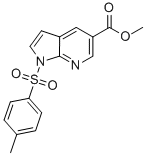 1H-Pyrrolo[2,3-b]pyridine-5-carboxylic acid, 1-[(4-methylphenyl)sulfonyl]-, methyl ester CAS#: 849067-95-4