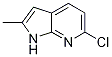 1H-Pyrrolo[2,3-b]pyridine, 6-chloro-2-Methyl- CAS#: 872366-91-1