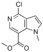 1H-Pyrrolo[3,2-c]pyridine-7-carboxylic acid, 4-chloro-1-Methyl-, Methyl ester CAS#: 871819-43-1