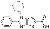 1H-Thieno[2,3-d]imidazole-5-carboxylic  acid,  1-cyclohexyl-2-phenyl- CAS#: 874571-86-5