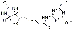 1H-Thieno[3,4-d]iMidazole-4-pentanaMide, N-(4,6-diMethoxy-1,3,5-triazin-2-yl)hexahydro-2-oxo-, (3aS,4S,6aR)- CAS#: 881249-07-6