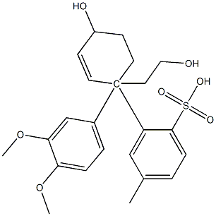 (1R)-1-(3,4-DiMethoxyphenyl)-4-hydroxy-2-cyclohexene-1-ethanol 1-(4-Methylbenzenesulfonate) CAS#: 866394-50-5
