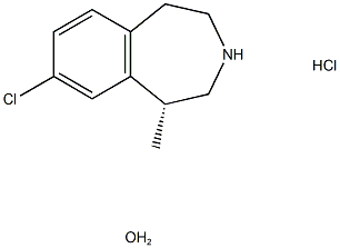 (1R)-8-Chloro-2,3,4,5-tetrahydro-1-methyl-1H-3-benzazepine hydrochloride hemihydrate CAS#: 856681-05-5