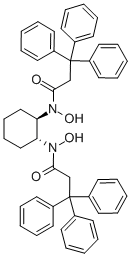 (1R,2R)-N,N'-Dihydroxy-N,N'-bis(3,3,3-triphenylpropionyl)cyclohexane-1,2-diamine CAS#: 860036-29-9