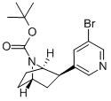 (1R,2R,4S)-7-AZABICYCLO[2.2.1]HEPTANE-7-CARBOXYLIC ACID, 2-(5-BROMO-3-PYRIDINYL)-, 1,1-DIMETHYLETHYL ESTER CAS#: 832712-40-0