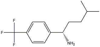 (1S)-4-Methyl-1-[4-(trifluoromethyl)phenyl]pentylamine CAS#: 869318-89-8