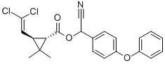 (1S,3R)-CYANO(4-PHENOXYPHENYL)METHYL 3-(2,2-DICHLOROVINYL)-2,2-DIMETHYL CYCLOPROPANECARBOXYLATE CAS#: 876302-21-5