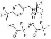 (1S,4S)-(+)-2-(4-TRIFLUOROMETHYL-BENZYL)-2,5-DIAZA-BICYCLO[2.2.1]HEPTANE 2CF3COOH CAS#: 845866-70-8
