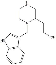 2-[1-(1H-Indol-3-ylmethyl)-2-piperazinyl]ethanol CAS#: 847480-84-6