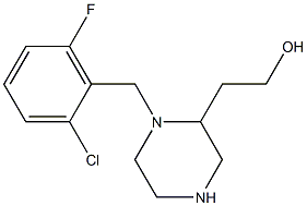 2-[1-(2-chloro-6-fluorobenzyl)-2-piperazinyl]ethanol CAS#: 847570-37-0