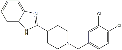 2-[1-(3,4-Dichloro-benzyl)-piperidin-4-yl]-1H-benzoiMidazole CAS#: 887217-17-6