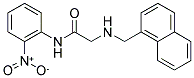2-[(1-NAPHTHYLMETHYL)AMINO]-N-(2-NITROPHENYL)ACETAMIDE CAS#: 882079-28-9