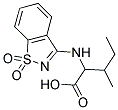 2-[(1,1-DIOXIDO-1,2-BENZISOTHIAZOL-3-YL)AMINO]-3-METHYLPENTANOIC ACID CAS#: 869651-66-1