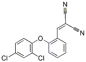 2-([2-(2,4-DICHLOROPHENOXY)PHENYL]METHYLENE)MALONONITRILE CAS#: 866040-84-8