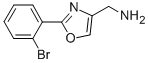 2-(2-BROMO-PHENYL)-OXAZOL-4-YL-METHYLAMINE CAS#: 885274-15-7