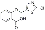 2-[(2-CHLORO-1,3-THIAZOL-5-YL)METHOXY]BENZENECARBOXYLIC ACID CAS#: 886360-91-4