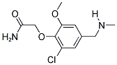 2-(2-CHLORO-6-METHOXY-4-((METHYLAMINO)METHYL)PHENOXY)ACETAMIDE CAS#: 870540-90-2