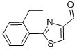 2-(2-ETHYL-PHENYL)-THIAZOLE-4-CARBALDEHYDE CAS#: 885279-53-8