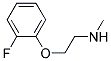 [2-(2-FLUOROPHENOXY)ETHYL]METHYLAMINE CAS#: 874623-48-0