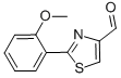 2-(2-METHOXY-PHENYL)-THIAZOLE-4-CARBALDEHYDE CAS#: 885279-11-8