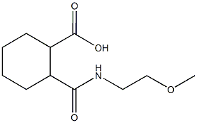2-{[(2-METHOXYETHYL)AMINO]-CARBONYL}CYCLOHEXANECARBOXYLIC ACID CAS#: 817632-37-4