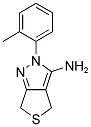 2-(2-METHYLPHENYL)-2,6-DIHYDRO-4H-THIENO[3,4-C]PYRAZOL-3-AMINE CAS#: 887200-93-3
