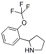 2-(2-TRIFLUOROMETHOXY-PHENYL)-PYRROLIDINE CAS#: 886503-02-2