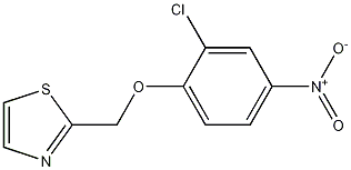 2-((2-chloro-4-nitrophenoxy)methyl)thiazole CAS#: 851545-78-3