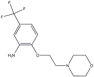 2-(2-morpholinoethoxy)-5-(trifluoromethyl)benzenamine CAS#: 862873-92-5