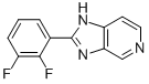 2-(2,3-DIFLUORO-PHENYL)-1H-IMIDAZO[4,5-C]PYRIDINE CAS#: 858935-15-6