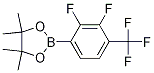 2-(2,3-Difluoro-4-(trifluoromethyl)phenyl)-4,4,5,5-tetramethyl-1,3,2-dioxaborolane CAS#: 881402-15-9