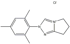 2-(2,4,6-Trimethyl-phenyl)-2,5,6,7-tetrahydro-pyrrolo[2,1-c][1,2,4]triazol-4-ylium chloride CAS#: 862893-81-0
