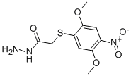 2-[(2,5-DIMETHOXY-4-NITROPHENYL)THIO]ETHANOHYDRAZIDE CAS#: 844891-25-4