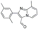 2-(2,5-DIMETHYLPHENYL)-8-METHYLIMIDAZO[1,2-A]PYRIDINE-3-CARBALDEHYDE CAS#: 881040-56-8