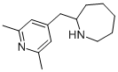 2-[(2,6-DIMETHYL-4-PYRIDINYL)METHYL]HEXAHYDRO-1H-AZEPINE CAS#: 881042-05-3