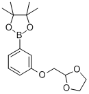 2-[3-([1,3]DIOXOLAN-2-YLMETHOXY)-PHENYL]-4,4,5,5-TETRAMETHYL-[1,3,2]DIOXABOROLANE CAS#: 850411-08-4