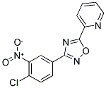 2-[3-(4-CHLORO-3-NITRO-PHENYL)-[1,2,4]OXADIAZOL-5-YL]-PYRIDINE CAS#: 879568-39-5