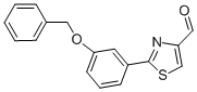 2-(3-BENZYLOXY-PHENYL)-THIAZOLE-4-CARBALDEHYDE CAS#: 885278-72-8