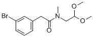 2-(3-BROMO-PHENYL)-N-(2,2-DIMETHOXY-ETHYL)-N-METHYL-ACETAMIDE CAS#: 850349-40-5