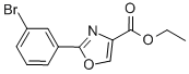 2-(3-BROMO-PHENYL)-OXAZOLE-4-CARBOXYLIC ACID ETHYL ESTER CAS#: 885273-06-3