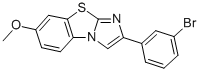 2-(3-BROMOPHENYL)-7-METHOXYIMIDAZO[2,1-B]BENZOTHIAZOLE CAS#: 864434-26-4