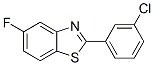 2-(3-CHLOROPHENYL)-5-FLUOROBENZO[D]THIAZOLE CAS#: 885272-00-4