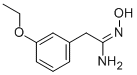 2-(3-ETHOXY-PHENYL)-N-HYDROXY-ACETAMIDINE CAS#: 885957-55-1