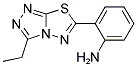 2-(3-ETHYL-[1,2,4]TRIAZOLO[3,4-B][1,3,4]-THIADIAZOL-6-YL)-PHENYLAMINE CAS#: 874591-55-6