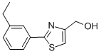 [2-(3-ETHYL-PHENYL)-THIAZOL-4-YL]-METHANOL CAS#: 885280-47-7