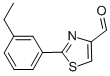 2-(3-ETHYL-PHENYL)-THIAZOLE-4-CARBALDEHYDE CAS#: 885279-08-3