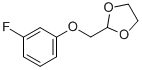 2-(3-FLUORO-PHENOXYMETHYL)-[1,3]DIOXOLANE CAS#: 850348-80-0