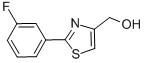 [2-(3-FLUORO-PHENYL)-THIAZOL-4-YL]-METHANOL CAS#: 885279-97-0